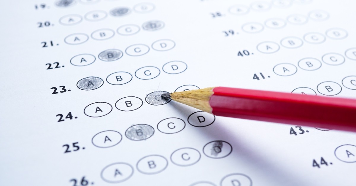 multiple choice test, prayer for a test
