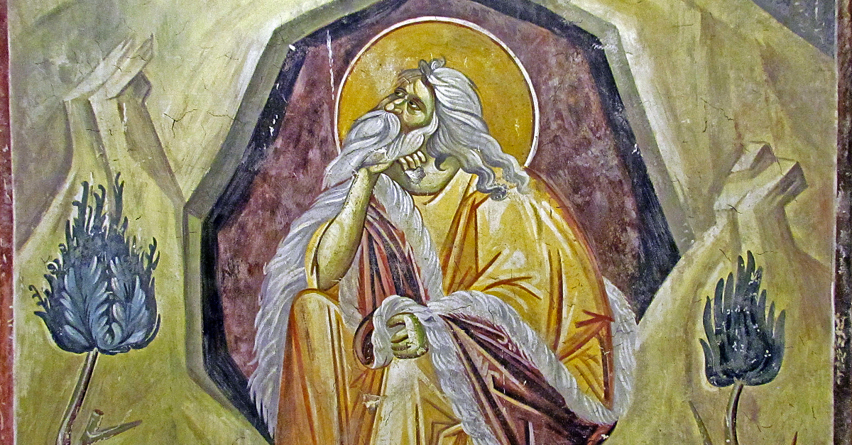 The Prophet Elijah in the Desert
