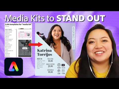 How to Make the Media Kit All Content Creators Need in 2023 | Adobe Express