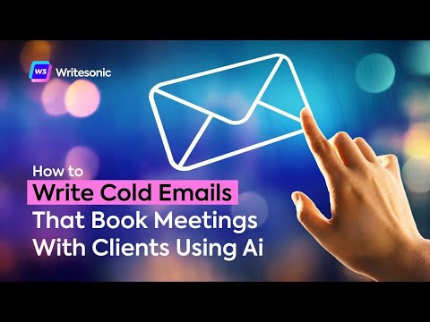How to Write Cold Emails That Book Meetings With Clients Using AI