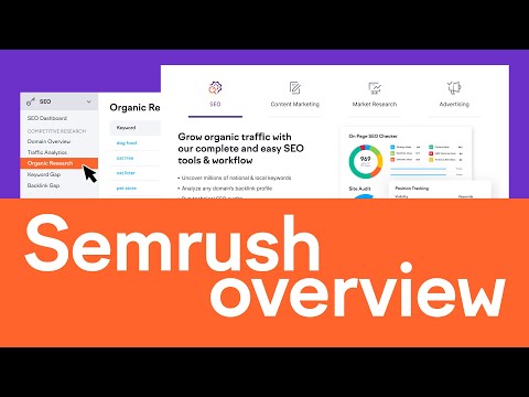 Semrush Overview 2024 - Grow Your Online Visibility in 7 Easy Steps