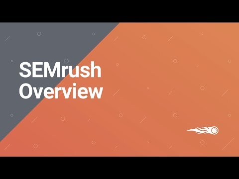 Semrush Overview: The All-in-One SEO Toolkit for Marketing Pros