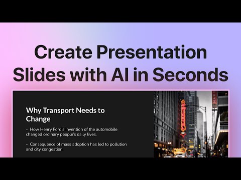 SlidesAI - AI Powered Text To Presentation
