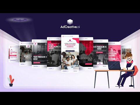 Generative AI Revolutionizes Ad Creatives: AdCreative.ai Official Promo Video 2023